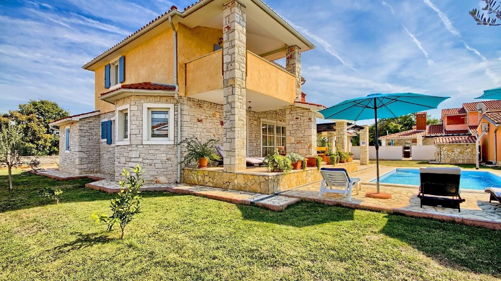 Ferienhaus Mit Privatpool Fuer 9 Personen Ca 200 Qm In Gajana, Istrien Istrische Riviera 0*, Gajana
